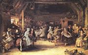 Sir David Wilkie The Penny Wedding (mk25) china oil painting reproduction